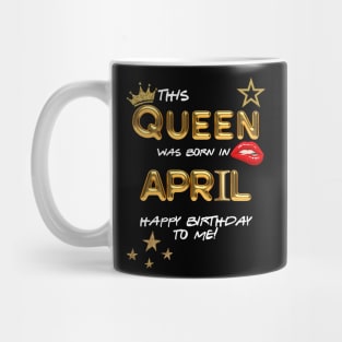 April Birthday Mug